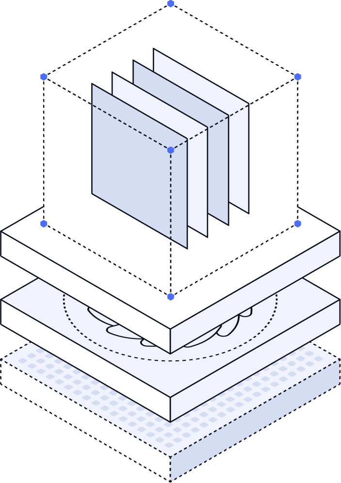 Data center growth illustration