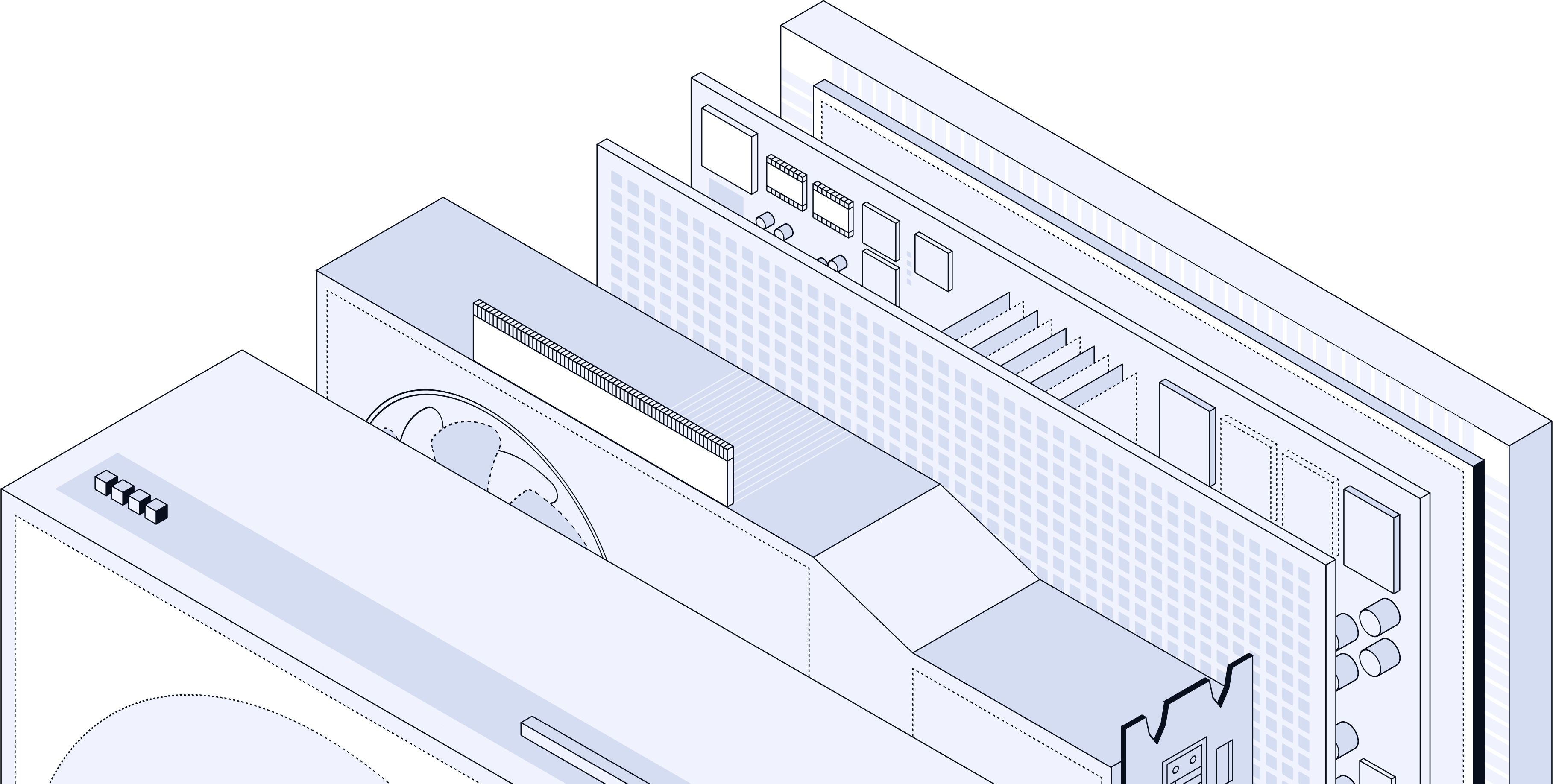 AI infrastructure hero illustration - Yutanix